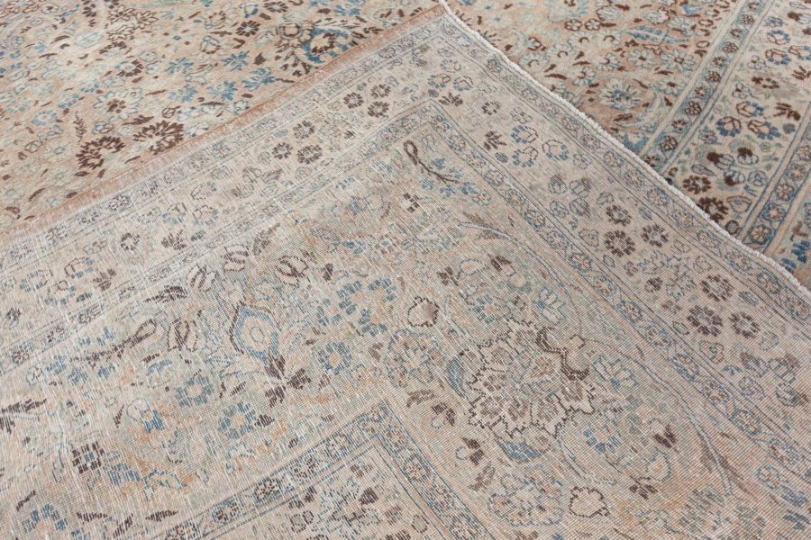Oversized Antique Persian Khorassan Handmade Wool Rug BB7750