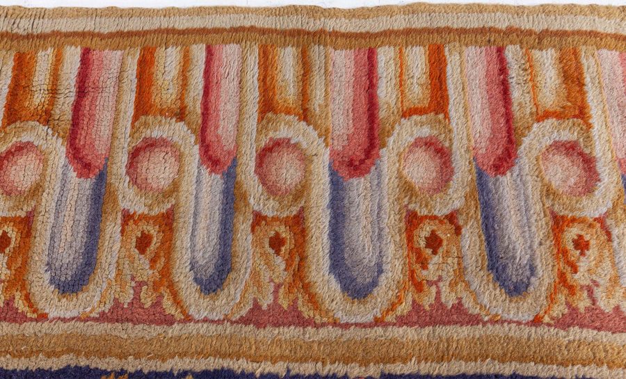 Fine Antique Savonnerie Hand Knotted Wool Carpet BB8425