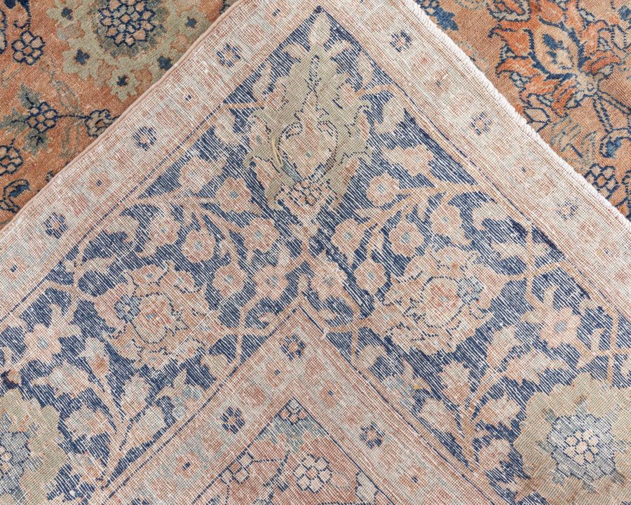 Antique Persian Tabriz Handwoven Wool Rug BB8431