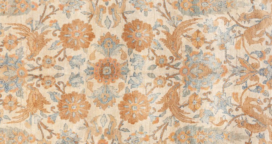 Authentic Persian Kirman Handmade Wool Rug BB8440