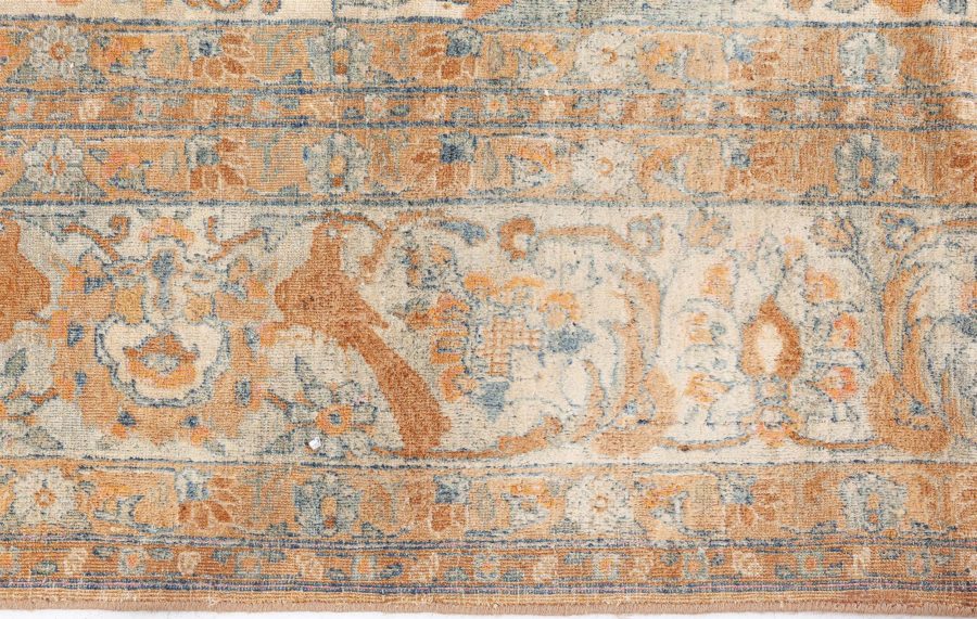 Authentic Persian Kirman Handmade Wool Rug BB8440
