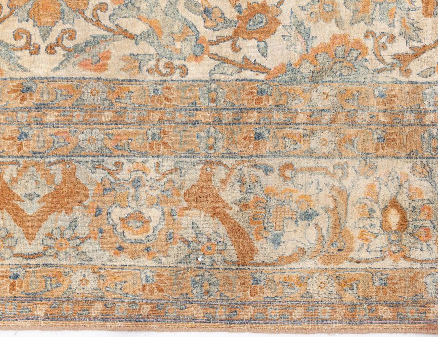 Authentic Persian Kirman Handmade Wool Rug BB8440