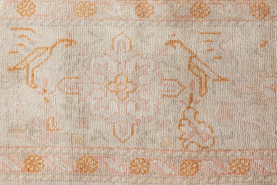 Antique Turkish Oushak Rug BB8452