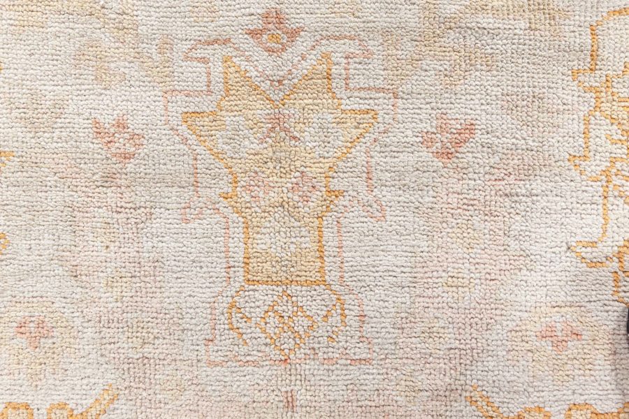 Antique Turkish Oushak Rug BB8452