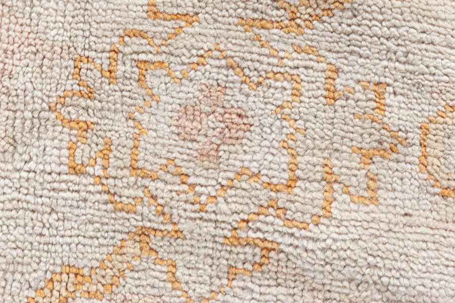 Antique Turkish Oushak Rug BB8452