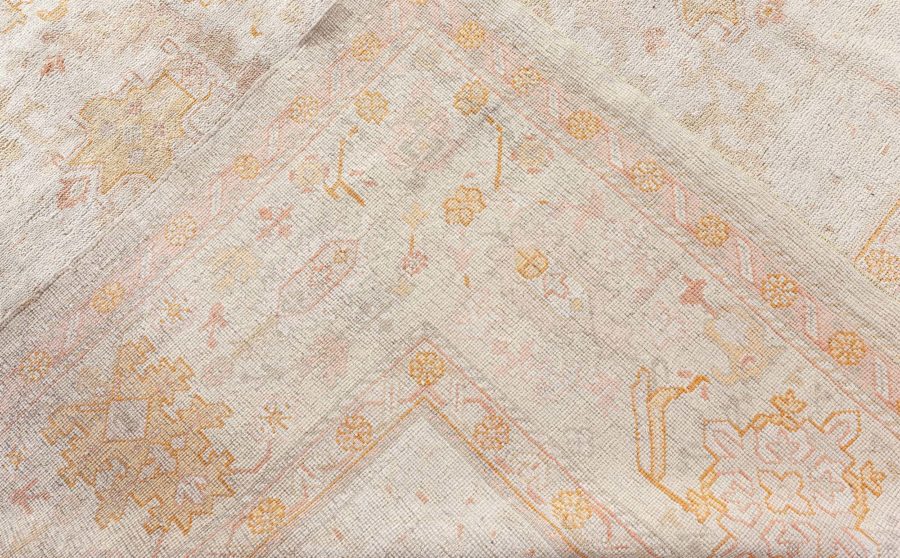 Antique Turkish Oushak Rug BB8452