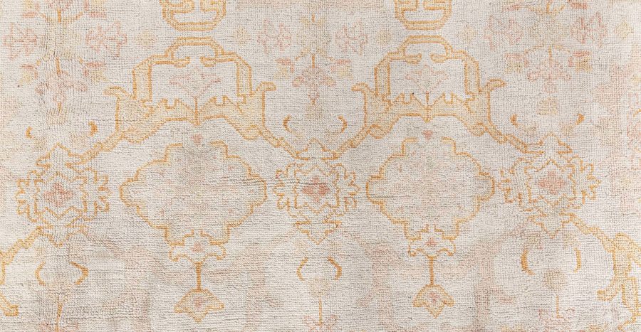 Antique Turkish Oushak Rug BB8452