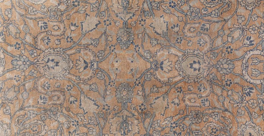 Fine Antique Persian Tabriz Handmade Wool Rug BB8457