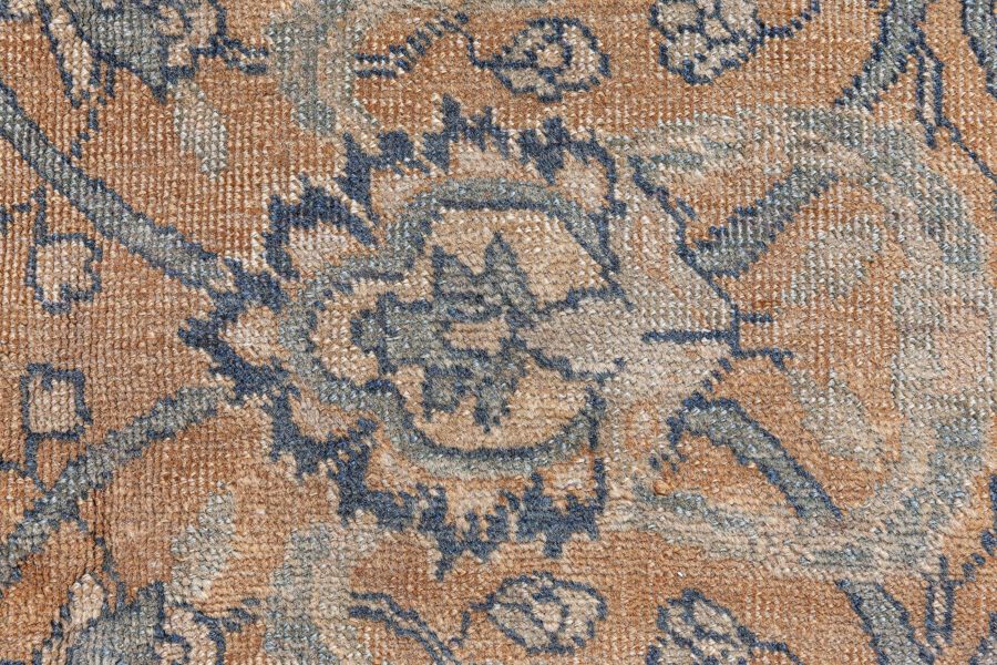Fine Antique Persian Tabriz Handmade Wool Rug BB8457
