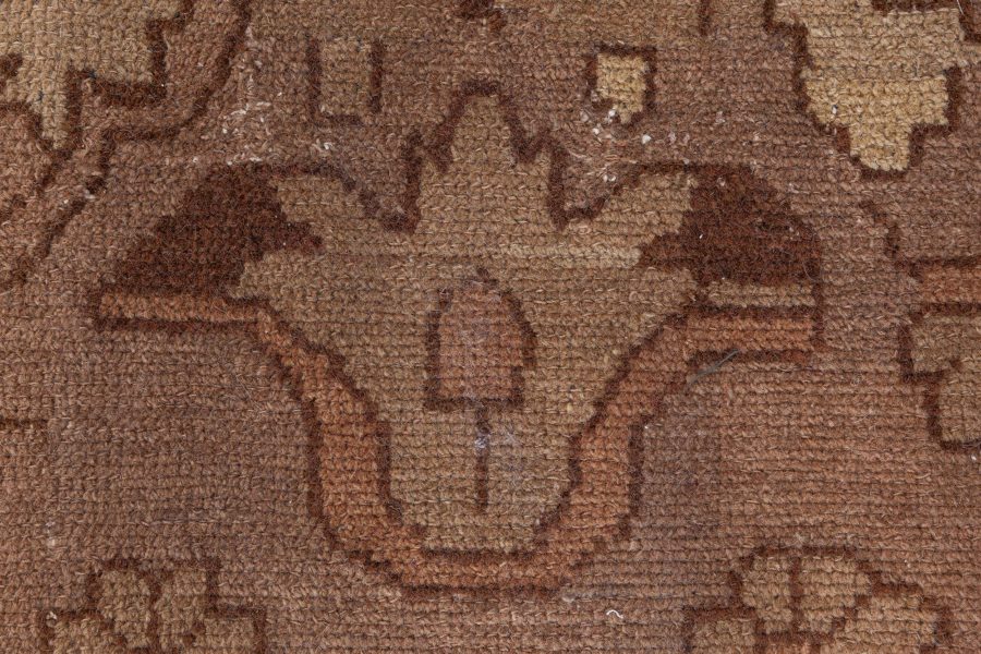Fine Antique Persian Malayer Handmade Wool Rug BB8458