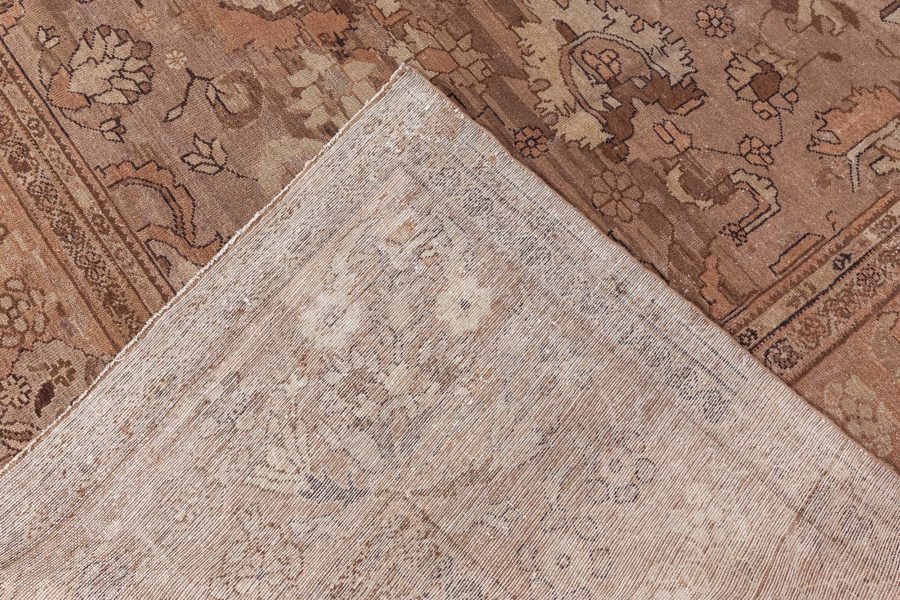 Fine Antique Persian Malayer Handmade Wool Rug BB8458