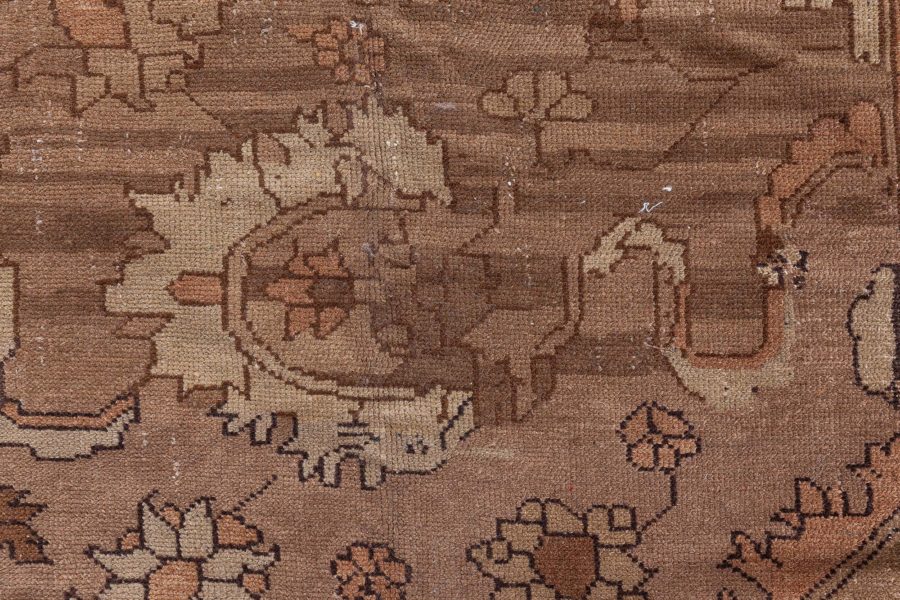 Fine Antique Persian Malayer Handmade Wool Rug BB8458