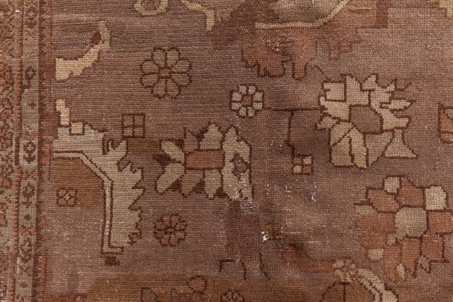 Fine Antique Persian Malayer Handmade Wool Rug BB8458