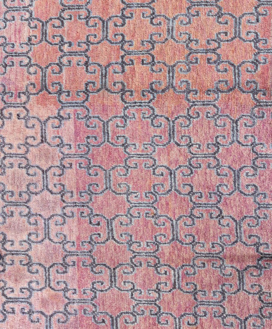 Fine Antique Samarkand (Khotan) Handmade Wool Rug BB8479