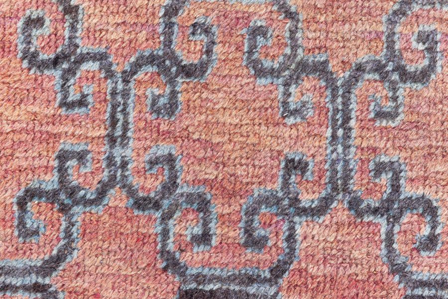 Fine Antique Samarkand (Khotan) Handmade Wool Rug BB8479