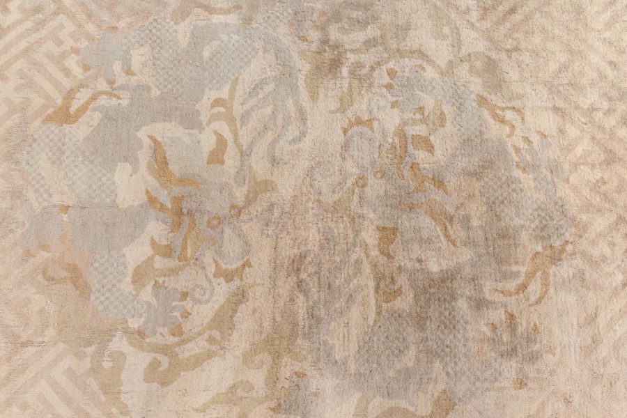 Oversized Vintage Chinese Art Deco Carpet BB8490