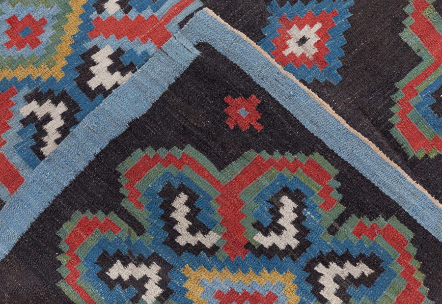 Authentic Early 20th Century Russian Bessarabian Carpet BB8493