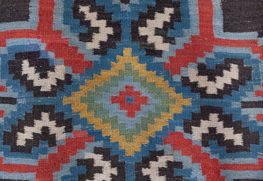 Authentic Early 20th Century Russian Bessarabian Carpet BB8493