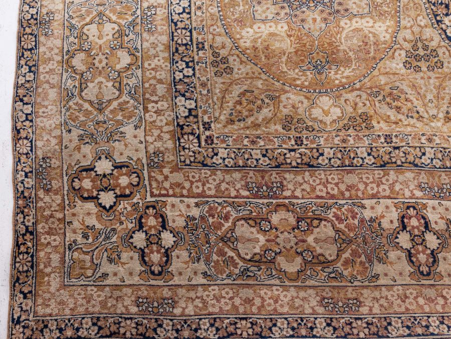 Oversized Authentic 19th Century Persian Kirman Handmade Wool Carpet BB8506