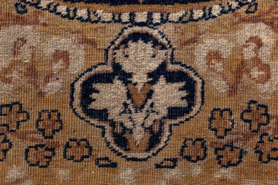 Oversized Authentic 19th Century Persian Kirman Handmade Wool Carpet BB8506