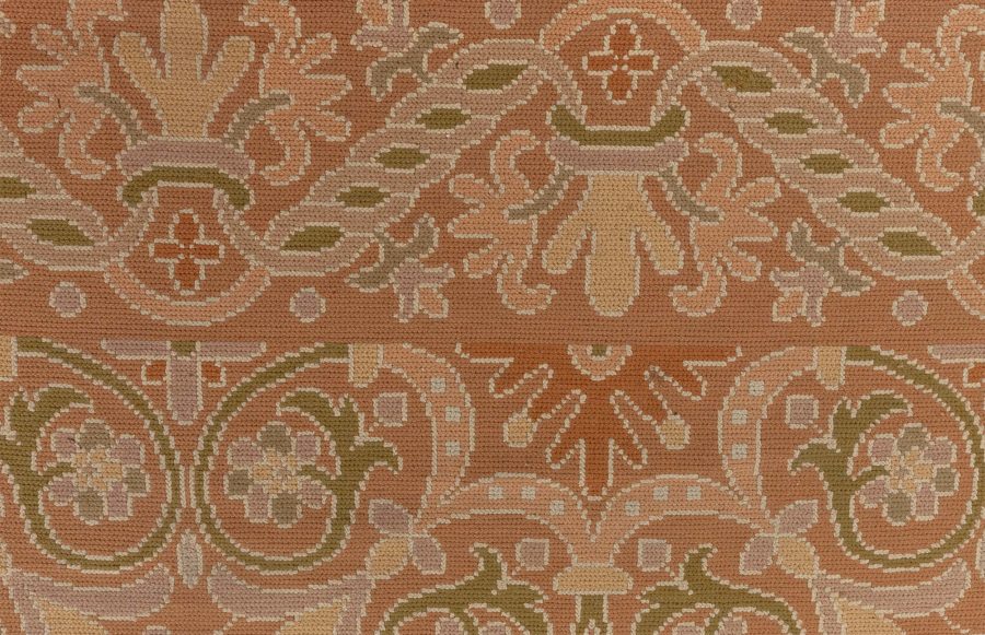 Extra Large Antique Portuguese Needlework Area Rug BB8521