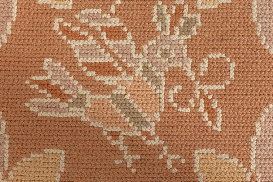 Extra Large Antique Portuguese Needlework Area Rug BB8521