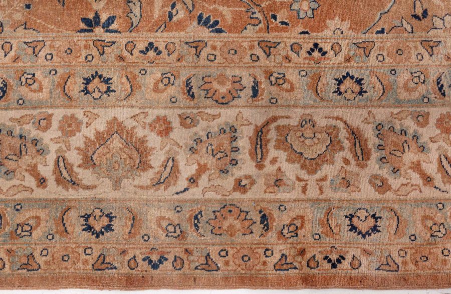 Fine Antique Persian Meshad Handmade Wool Rug BB8528