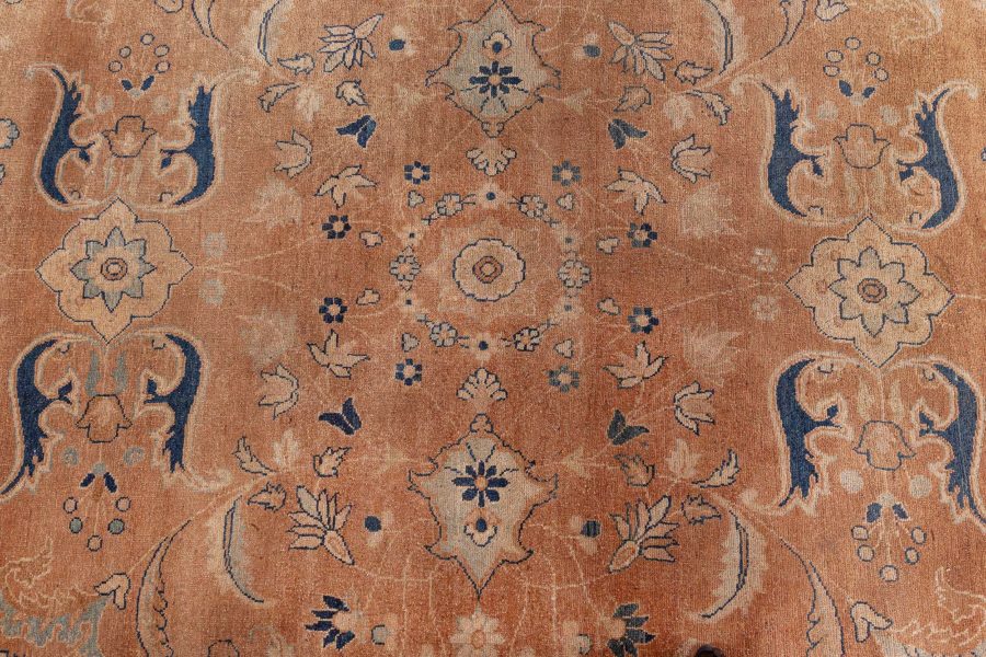 Fine Antique Persian Meshad Handmade Wool Rug BB8528