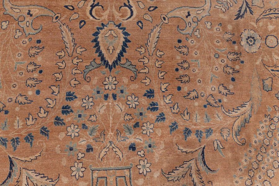 Fine Antique Persian Meshad Handmade Wool Rug BB8528