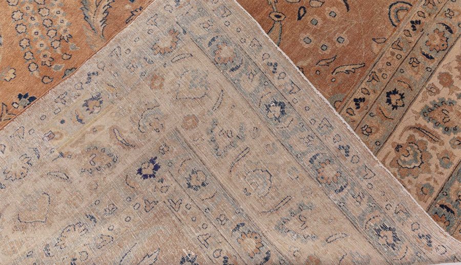 Fine Antique Persian Meshad Handmade Wool Rug BB8528