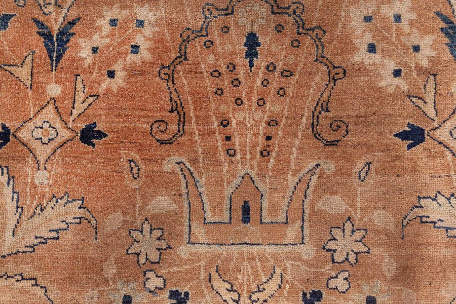Fine Antique Persian Meshad Handmade Wool Rug BB8528