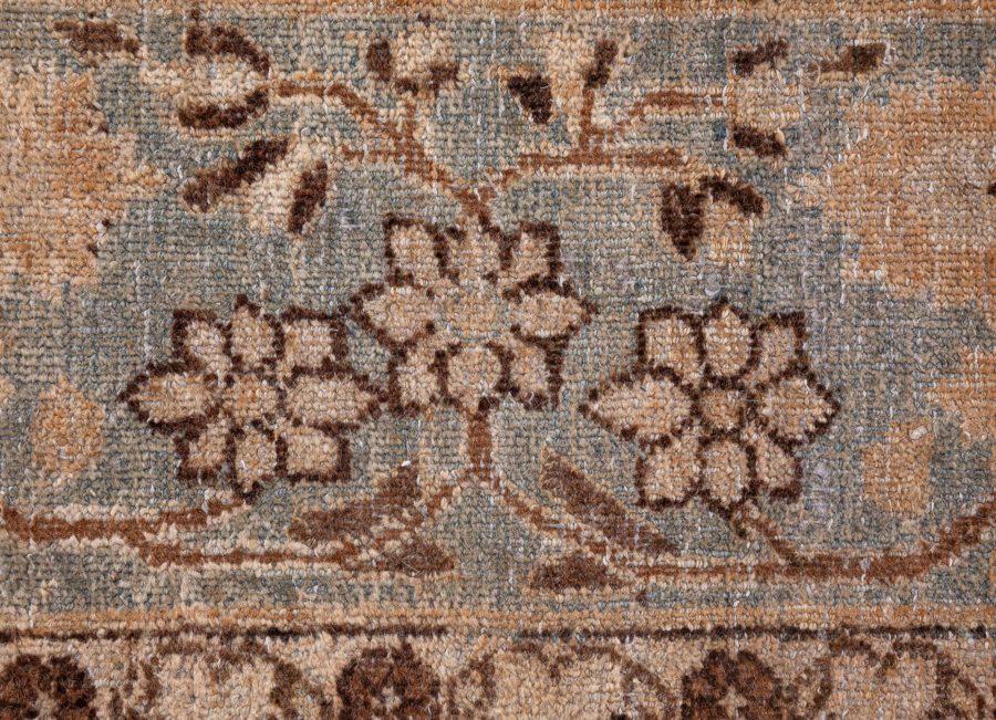 Antique Persian Meshad Handmade Wool Rug BB8543