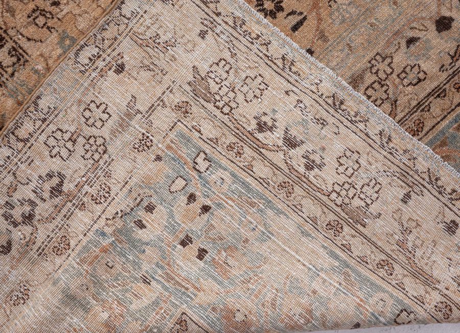 Antique Persian Meshad Handmade Wool Rug BB8543