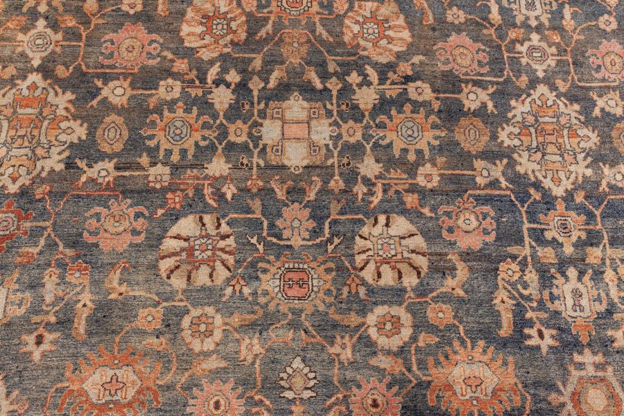 Fine Antique Persian Malayer Handmade Wool Rug BB8563