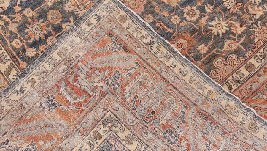 Fine Antique Persian Malayer Handmade Wool Rug BB8563