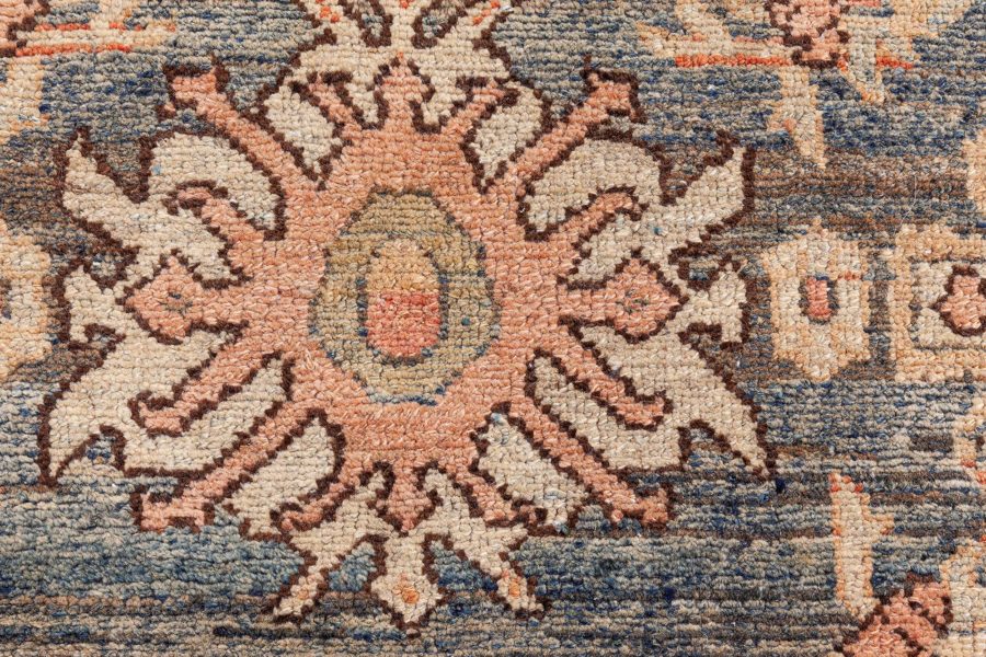 Fine Antique Persian Malayer Handmade Wool Rug BB8563