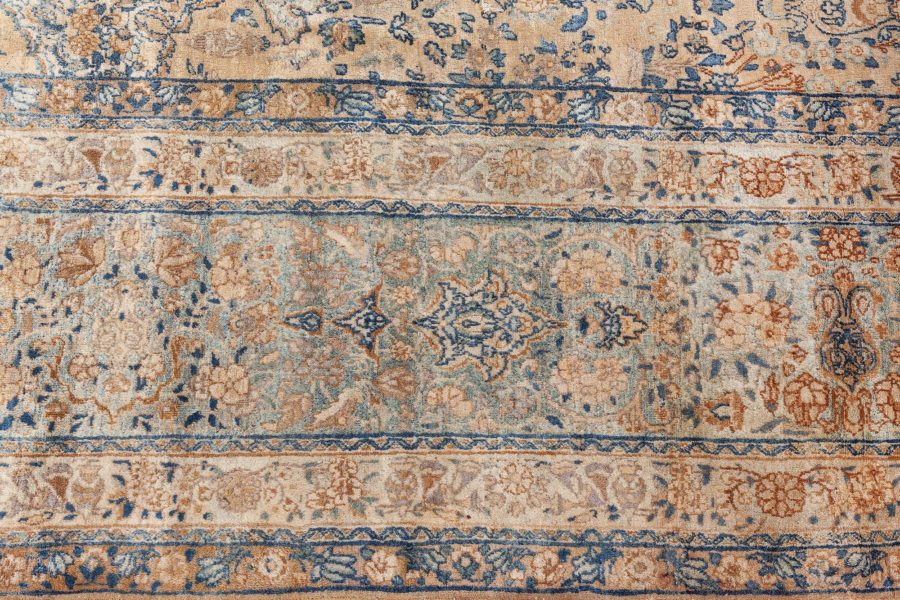 Fine Antique Persian Kirman Handmade Wool Rug BB8566