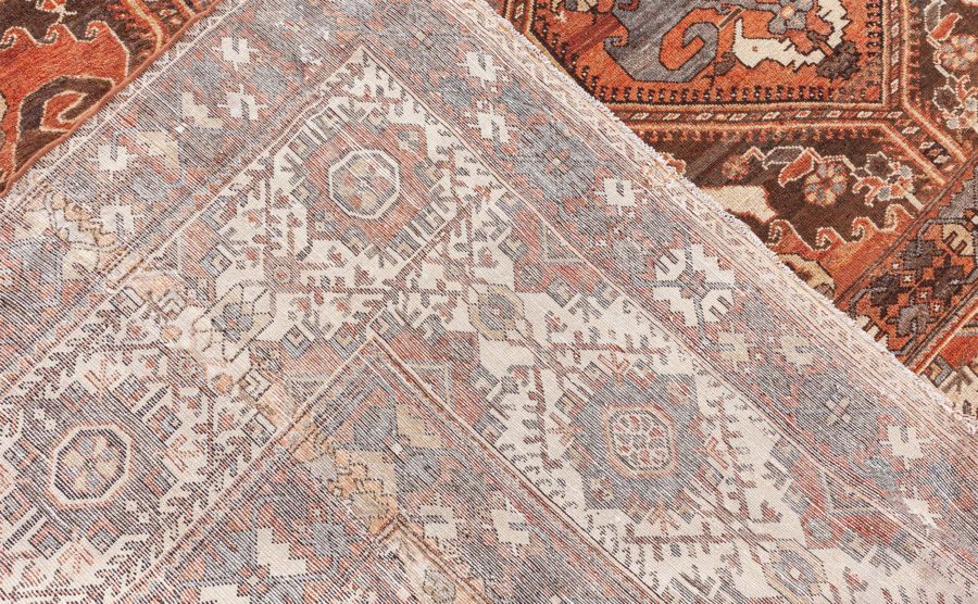 Authentic Persian Bakhtiari Handmade Wool Rug BB8568