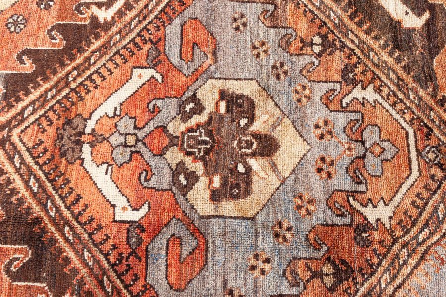 Authentic Persian Bakhtiari Handmade Wool Rug BB8568