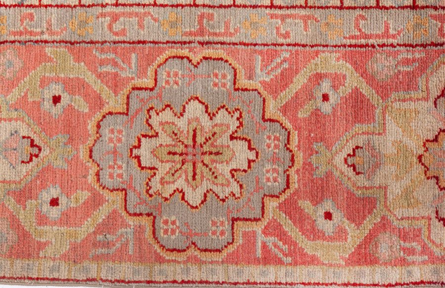 Antique Turkish Oushak Rug BB8572