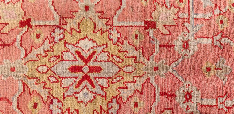 Antique Turkish Oushak Rug BB8572