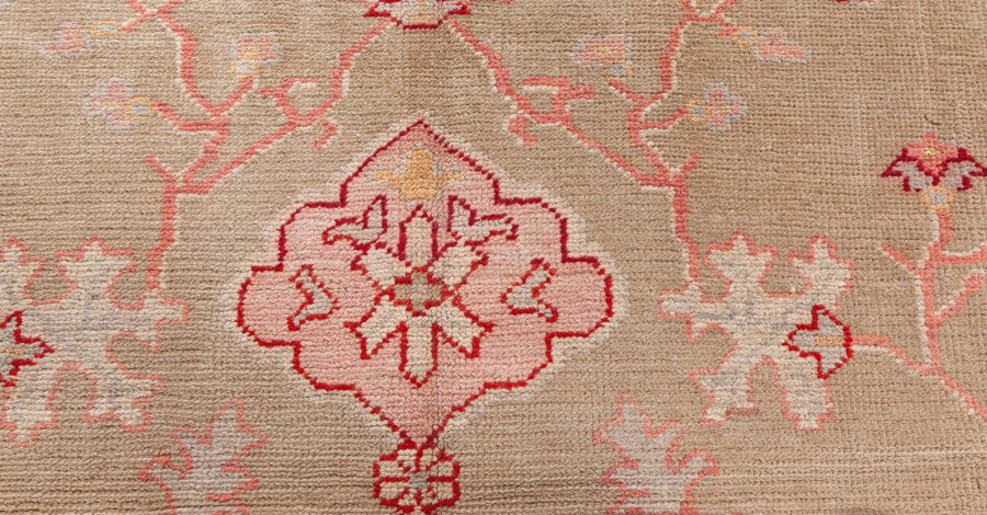 Antique Turkish Oushak Rug BB8572