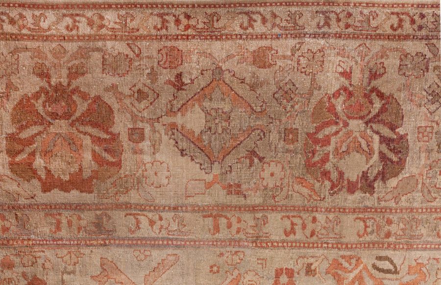 Fine Antique Indian Amritsar Handmade Wool Rug BB8575