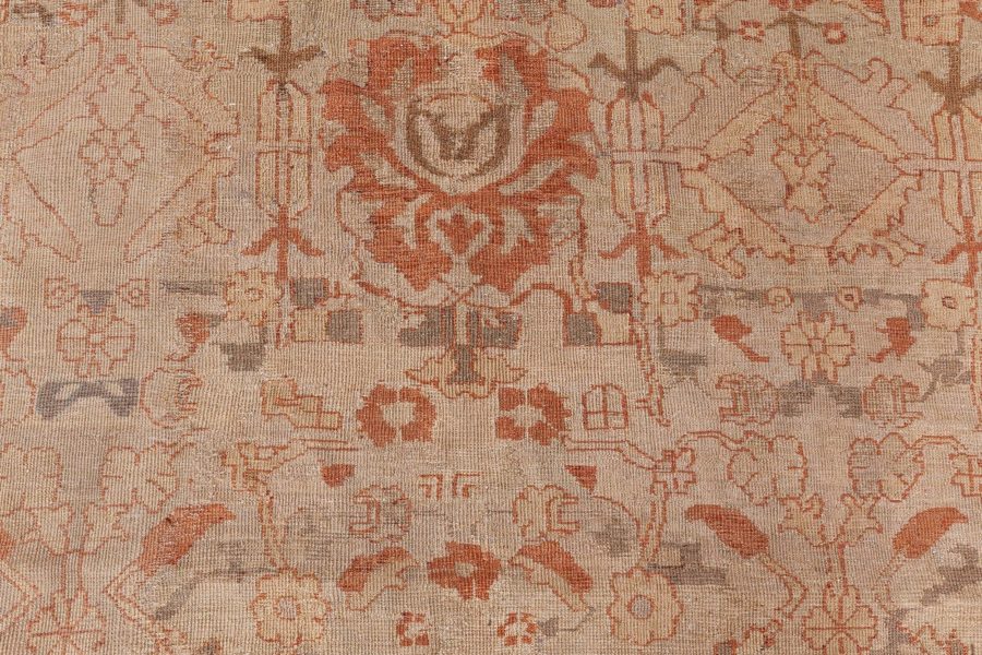 Fine Antique Indian Amritsar Handmade Wool Rug BB8575