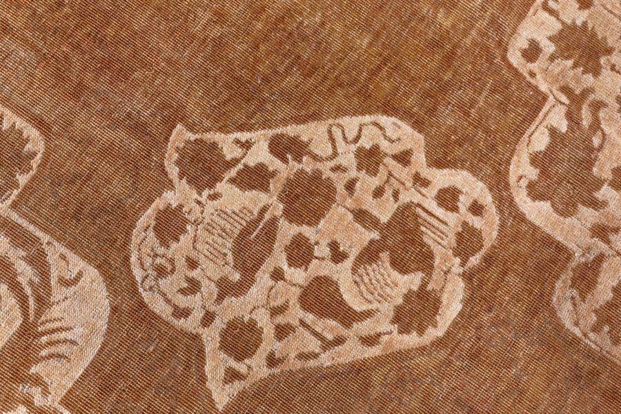 Fine Antique Indian Amritsar Tan Background Rug BB8578