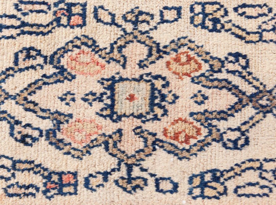 Authentic Persian Malayer Botanic Handmade Wool Rug BB8583
