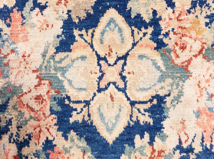 Authentic Persian Malayer Botanic Handmade Wool Rug BB8583