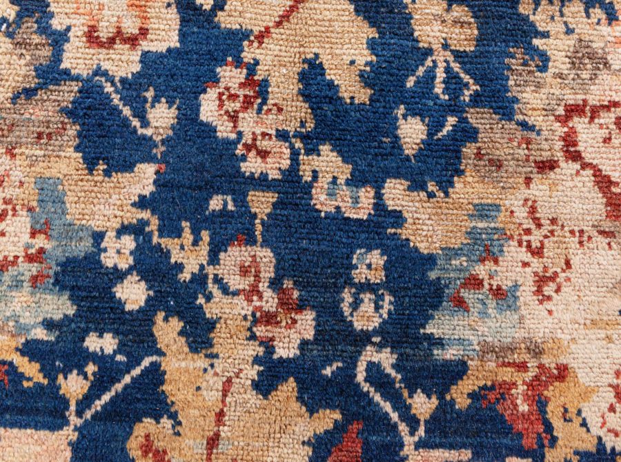 Authentic Persian Malayer Botanic Handmade Wool Rug BB8583