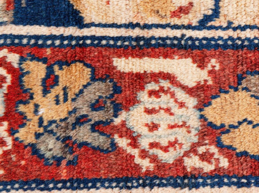 Authentic Persian Malayer Botanic Handmade Wool Rug BB8583