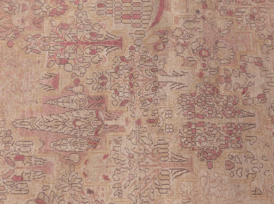 Authentic Persian Kirman Hand Knotted Wool Rug BB8586